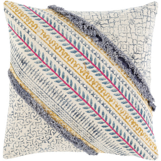 RJA002-2020P 20 x 20 in. Raja Woven Pillow Kit - Multi Color