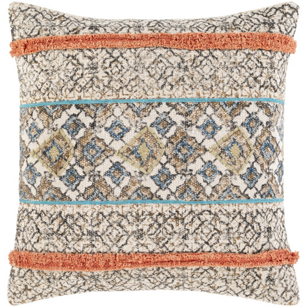 DYA003-2020D 20 x 20 in. Dayna Woven Pillow Kit - Multi Color