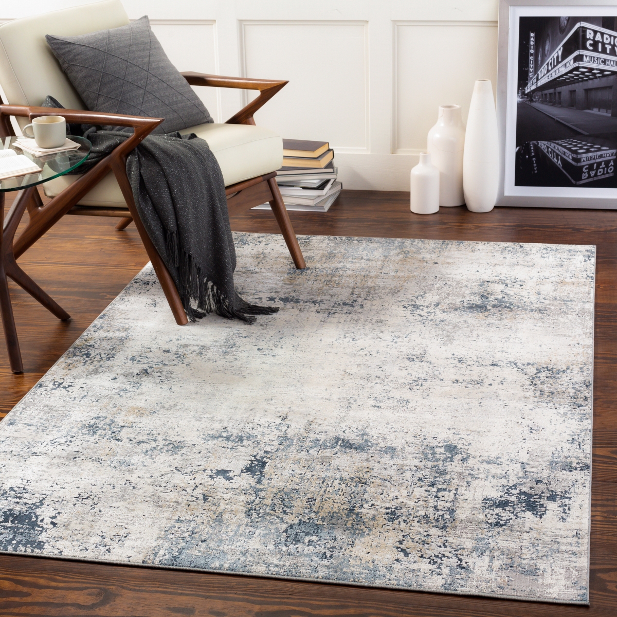 NLD2312-274 2 ft. 7 in. x 4 ft. Norland Machine Woven Rug, Multi Color