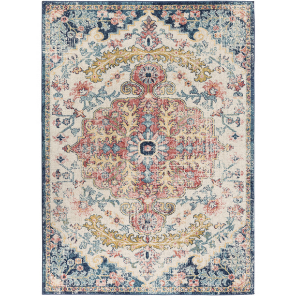 MUT2321-71010 7 ft. 10 in. x 10 ft. Murat Machine Woven Rectangle Rug - Multi Color