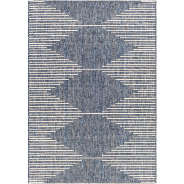 EAG2350-43511 4 ft. 3 in. x 5 ft. 11 in. Eagean Machine Woven Rectangle Rug - Multi Color