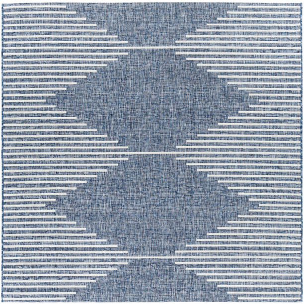 EAG2350-67SQ 6 ft. 7 in. Eagean Machine Woven Square Rug - Multi Color