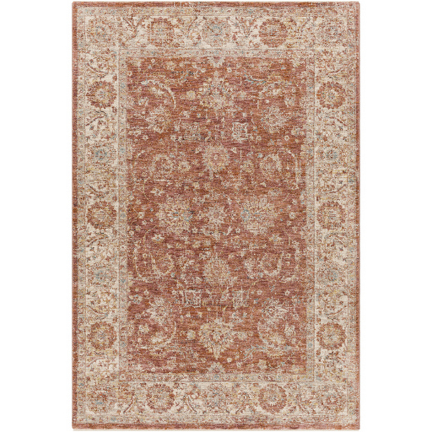 MBE2307-6796 6 ft. 7 in. x 9 ft. 6 in. Mirabel Machine Woven Rectangle Rug - Multi Color