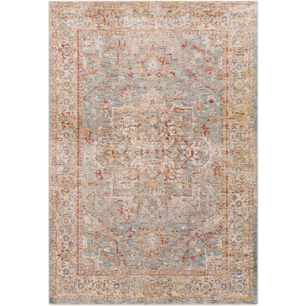 MBE2310-6796 6 ft. 7 in. x 9 ft. 6 in. Mirabel Machine Woven Rectangle Rug - Multi Color