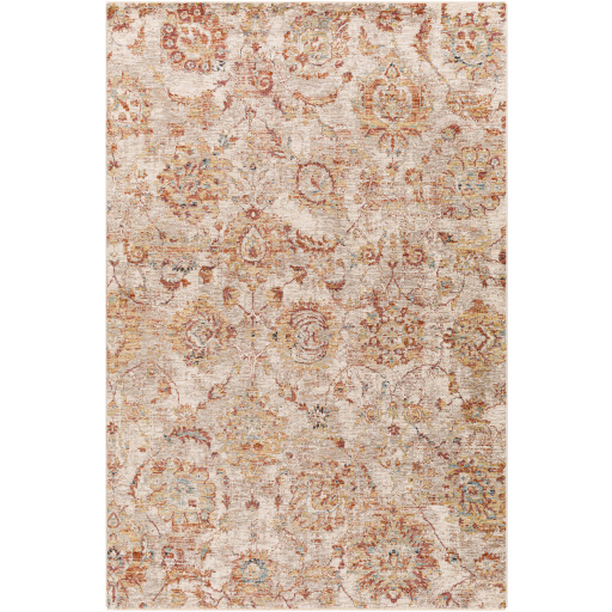 MBE2315-6796 6 ft. 7 in. x 9 ft. 6 in. Mirabel Machine Woven Rectangle Rug - Multi Color