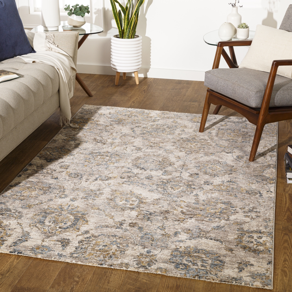 MBE2316-9122 9 ft. x 12 ft. 2 in. Mirabel Rectangle Area Rug, Multi Color