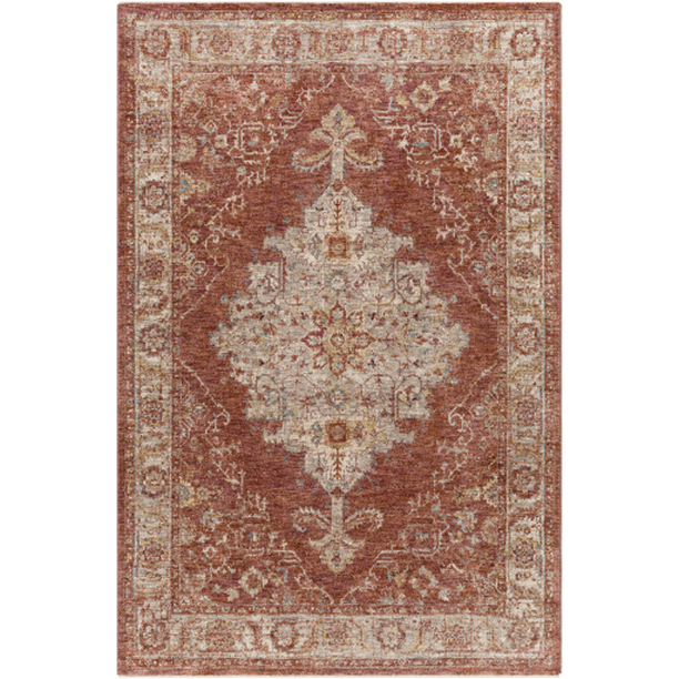 MBE2318-6796 6 ft. 7 in. x 9 ft. 6 in. Mirabel Machine Woven Rectangle Rug - Multi Color