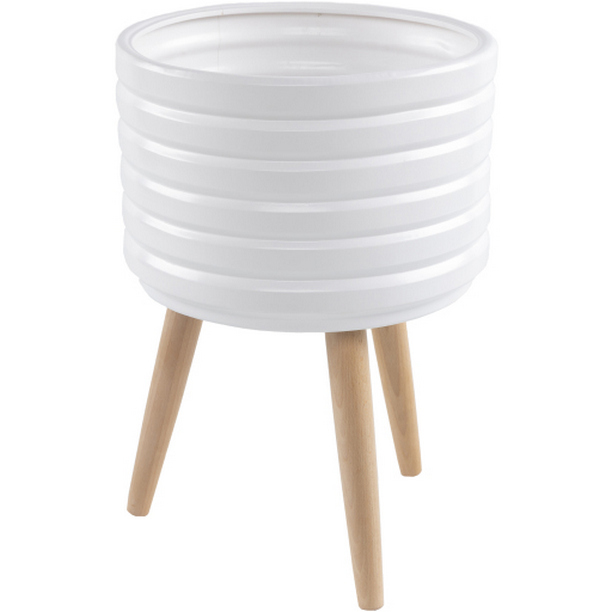 ORC-003 20 x 14 x 14 in. Orchid Decorative Planter Accents - White