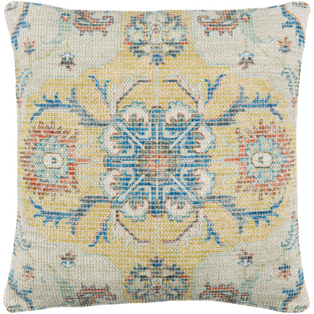 SMU001-2020 20 x 20 in. Samsun Woven Pillow Cover - Multi Color -  Livabliss