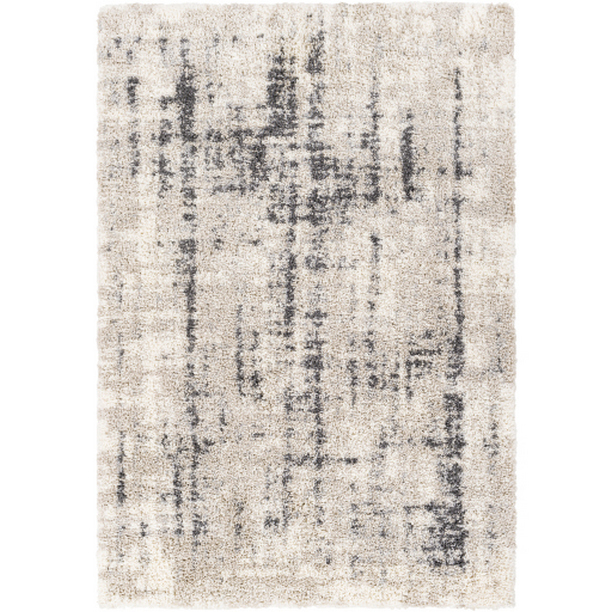 Eskimo Shag Rectangle Rug - Multi Color - 6 ft. 7 in. x 9 ft. - Plush Pile