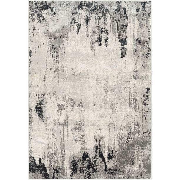 IPS2302-43511 4 ft. 3 in. x 5 ft. 11 in. Impulse Machine Woven Rectangle Rug - Multi Color