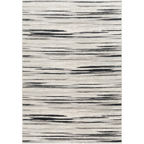 IPS2303-43511 4 ft. 3 in. x 5 ft. 11 in. Impulse Machine Woven Rectangle Rug - Multi Color