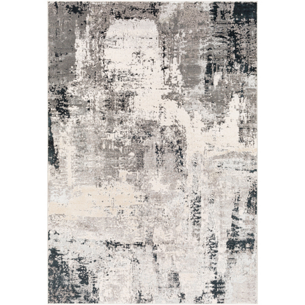 IPS2305-43511 4 ft. 3 in. x 5 ft. 11 in. Impulse Machine Woven Rectangle Rug - Multi Color