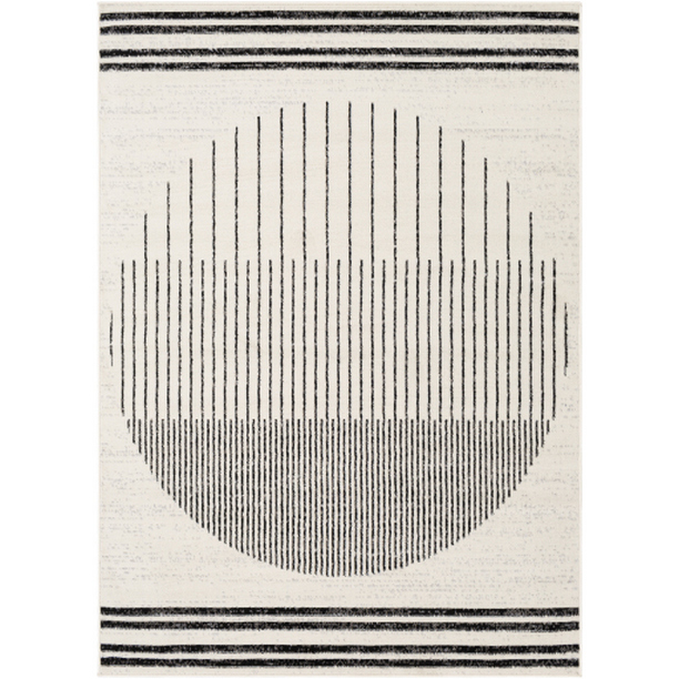 PSS2315-71010 7 ft. 10 in. x 10 ft. Pisa Machine Woven Rectangle Rug - Multi Color