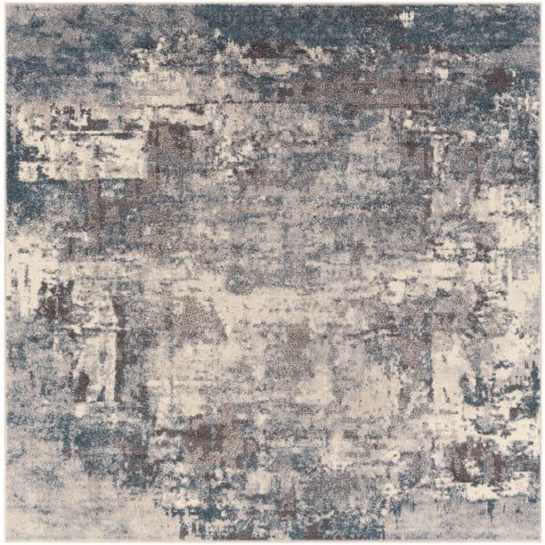 AKR2307-67SQ 6 ft. 7 in. Ankara Machine Woven Square Rug - Multi Color