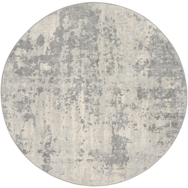 MOC2311-67RD 6 ft. 7 in. Monaco Machine Woven Round Rug - Multi Color