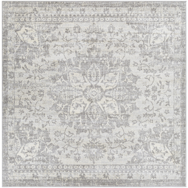 MOC2328-67SQ 6 ft. 7 in. Monaco Machine Woven Square Rug - Multi Color