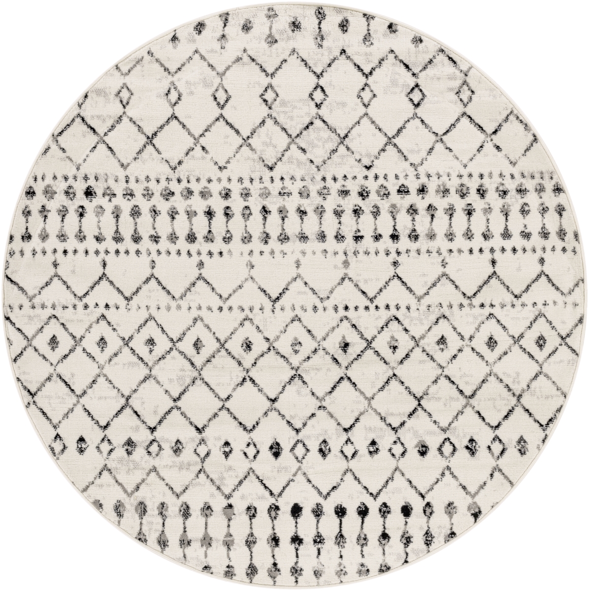 PSS2300-53RD 5 ft. 3 in. Pisa PSS-2300 Round Rug, Multi Color