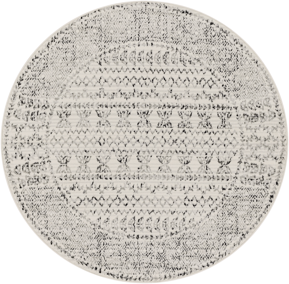 PSS2313-53RD 5 ft. 3 in. Pisa PSS-2313 Round Rug, Multi Color