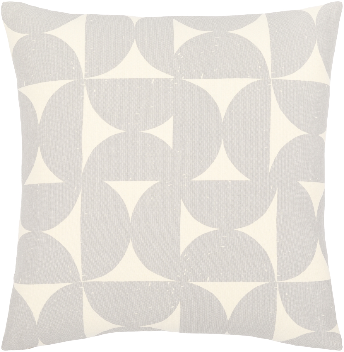 NTR001-1320 13 x 20 in. Natur NTR-001 Pillow Cover, Medium Gray & Cream