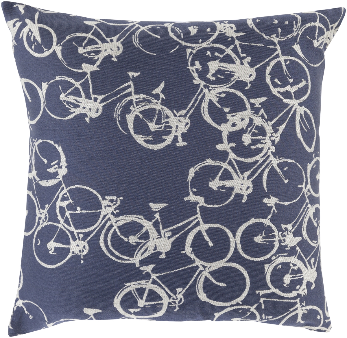PDP007-2222D 22 x 22 in. Pedal Power Square Pillow Kit, Light Gray