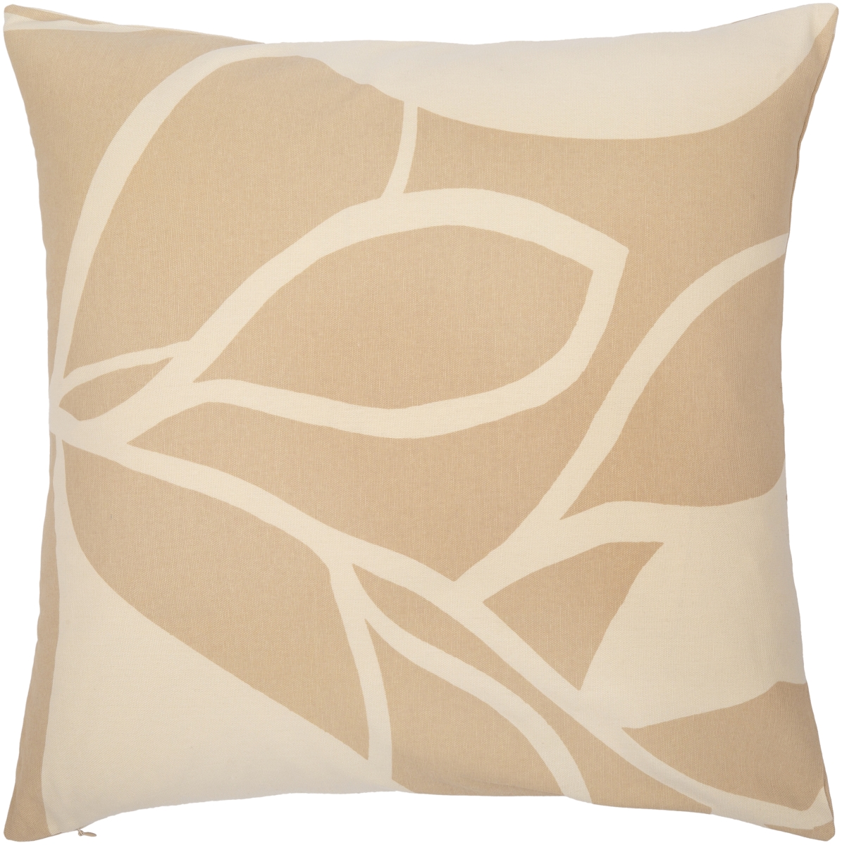 Picture of Livabliss NTR012-2020P 20 x 20 in. Natur NTR-012 Pillow Cover with Polyester Insert&#44; Camel & Cream