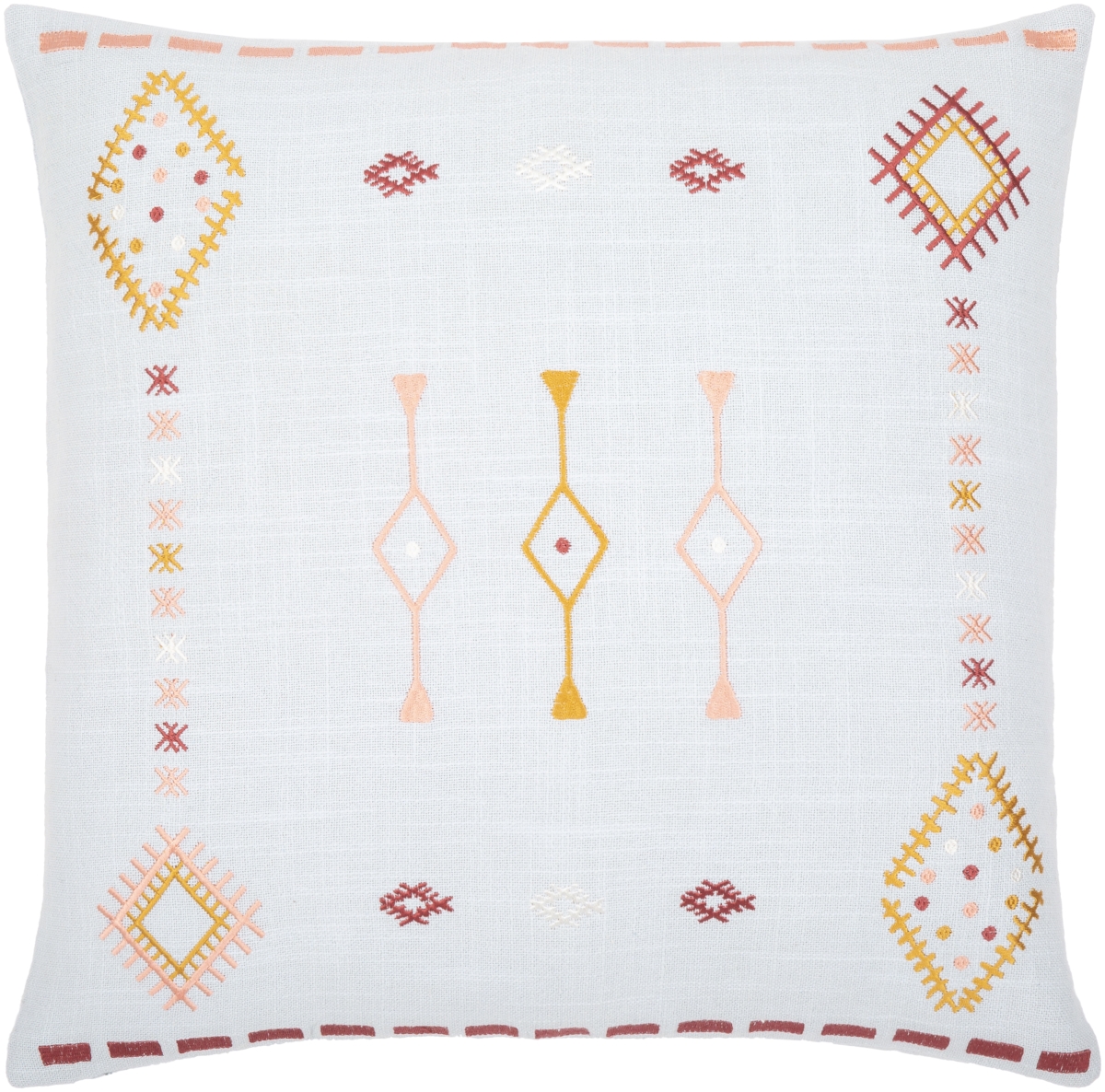 Picture of Surya ZIN002-1818P 18 x 18 in. Zina ZIN-002 Pillow Cover with Polyester Insert&#44; Multi Color