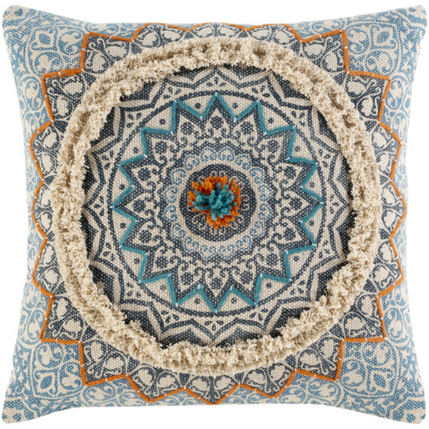 DYA005-2020 20 x 20 in. Dayna Woven Pillow Cover - Multi Color