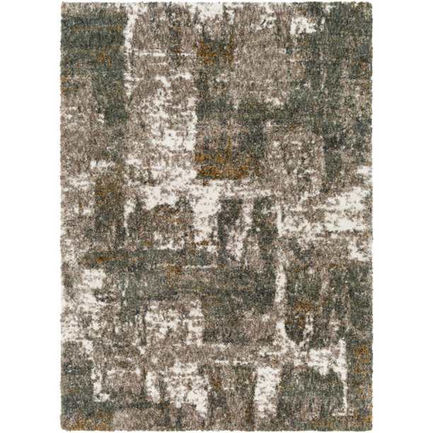 CSG2306-71010 7 ft. 10 in. x 10 ft. Celestial Shag Machine Woven Rectangle Rug - Multi Color