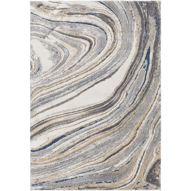 TUS2315-9121 9 ft. x 12 ft. 1 in. Tuscany Machine Woven Rectangle Rug - Multi Color