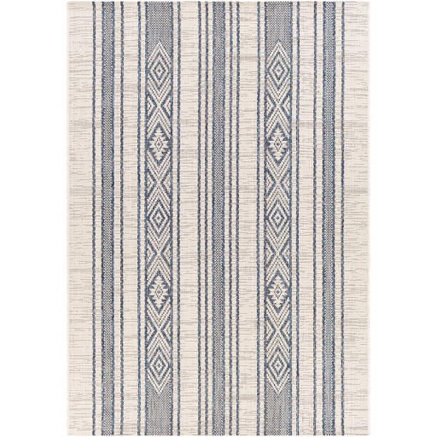 EAG2351-710102 7 ft. 10 in. x 10 ft. 2 in. Eagean Machine Woven Rectangle Rug - Multi Color