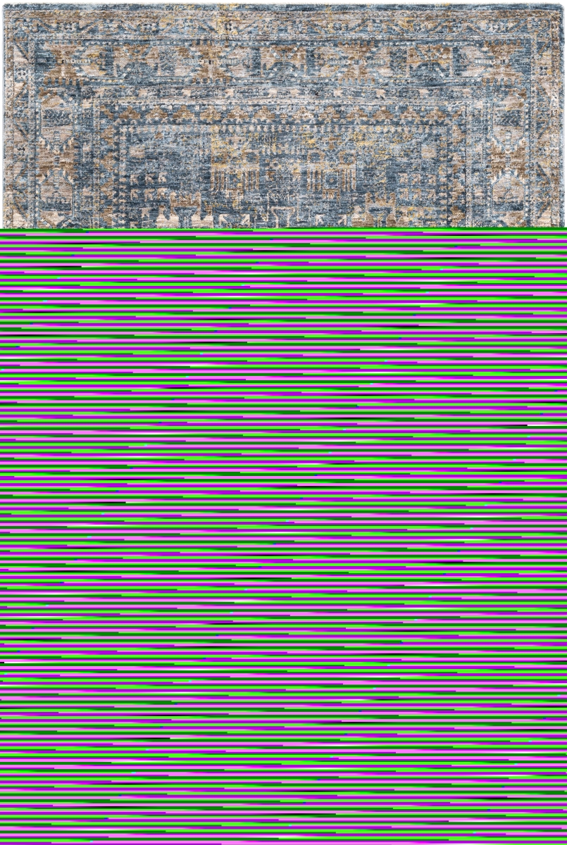MBE2301-1014 10 x 14 ft. Mirabel MBE-2301 Rectangular Area Rug, Multi Color