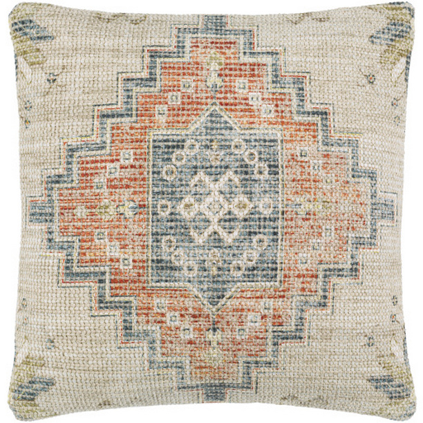 SMU005-1818 18 x 18 in. Samsun Woven Pillow Cover - Multi Color -  Surya