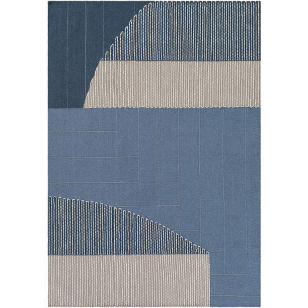 FHM2300-23 2 x 3 ft. Fulham Hand Woven Rectangle Rug - Multi Color