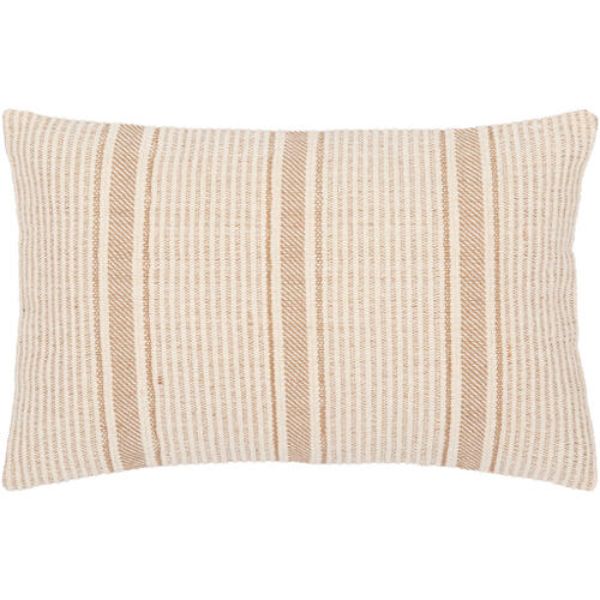 CDM002-1818D 18 x 18 in. Camden Pillow Kit, Camel & Beige