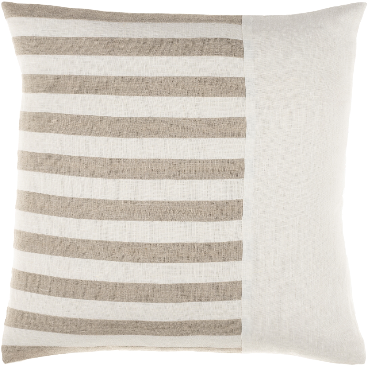 Picture of Surya RXB002-2020P 20 x 20 in. Roxbury RXB-002 Pillow Cover with Polyester Insert&#44; Ivory & Cream