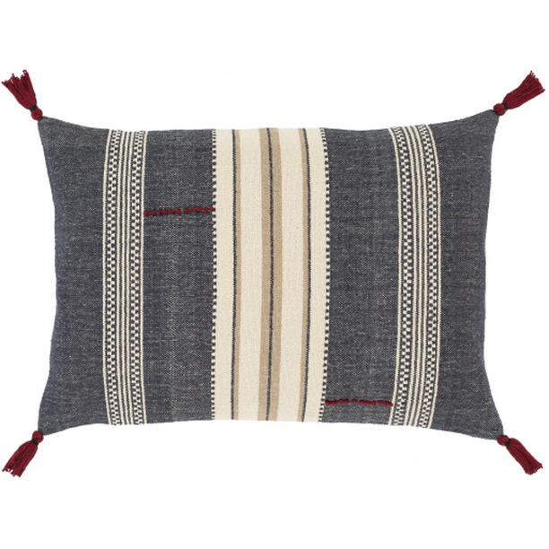 DSG002-1624D 16 x 24 in. Dashing Hand Woven Pillow Kit - Multi Color