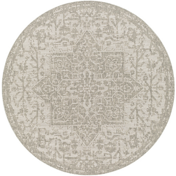 EAG2380-53RD 5 ft. 3 in. Eagean Machine Woven Round Rug