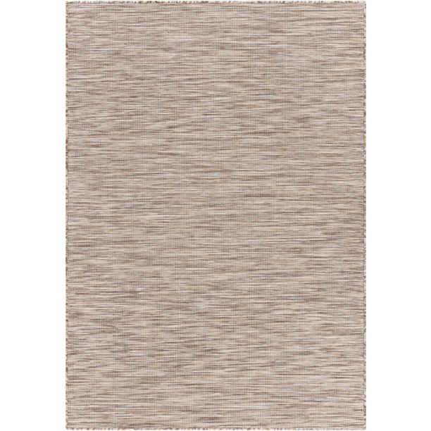 PSA2308-274 2 ft. 6 in. x 4 ft. Pasadena Machine Woven Rectangle Rug - Dark Brown, Tan & Cream