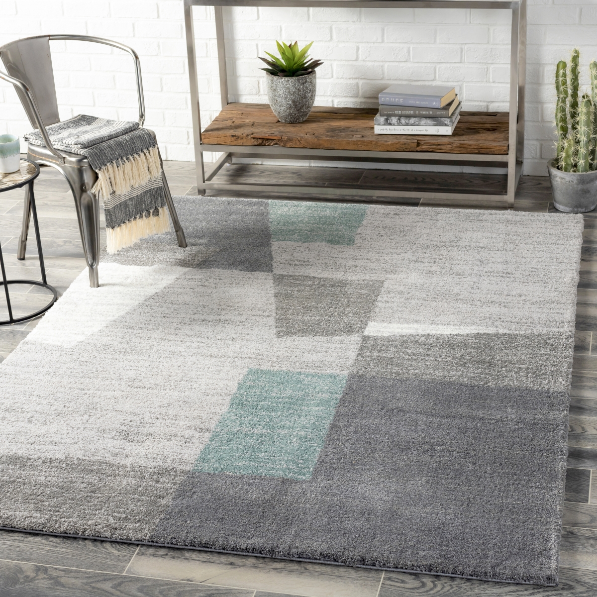 PTF2306-537 5 ft. 3 in. x 7 ft. Portofino Machine Woven Rectangle Rug