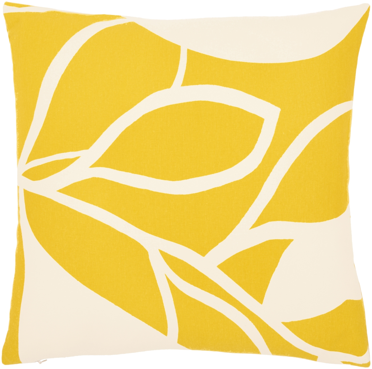 NTR015-1320D 13 x 20 in. Natur NTR-015 Pillow Cover with Down Insert, Saffron & Cream