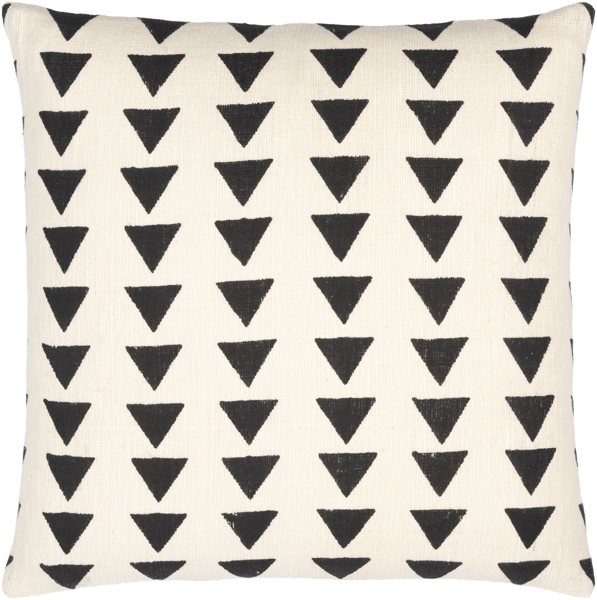 MAA002-1818D 18 x 18 in. Malian Pillow Kit - Cream, Black