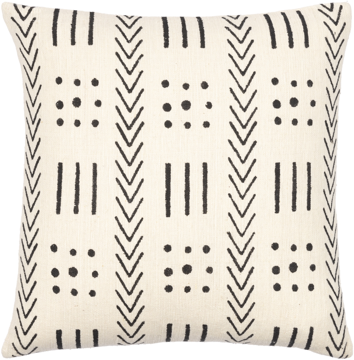 MAA006-1422D 14 x 22 in. Malian Pillow Kit - Cream, Black -  Livabliss