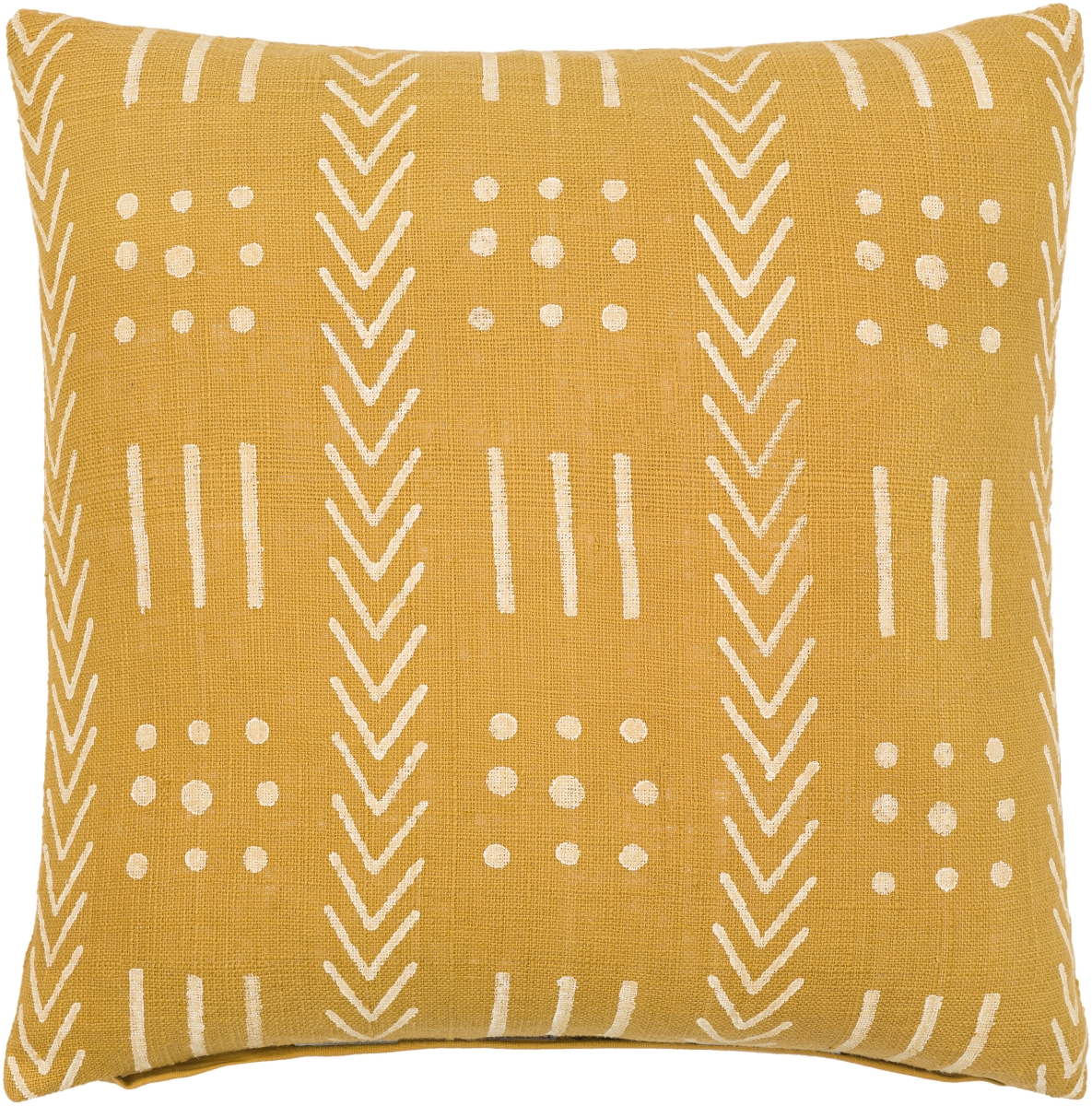 MAA008-1422D 14 x 22 in. Malian Pillow Kit - Mustard, Beige -  Livabliss