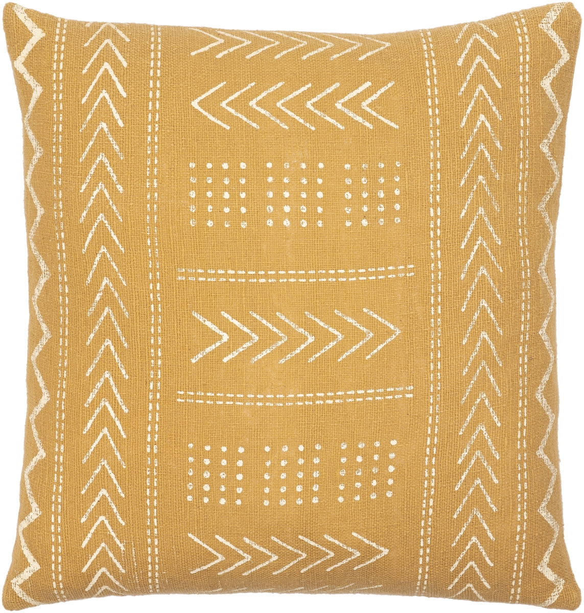 MAA012-1422D 14 x 22 in. Malian Pillow Kit - Mustard, Beige -  Livabliss