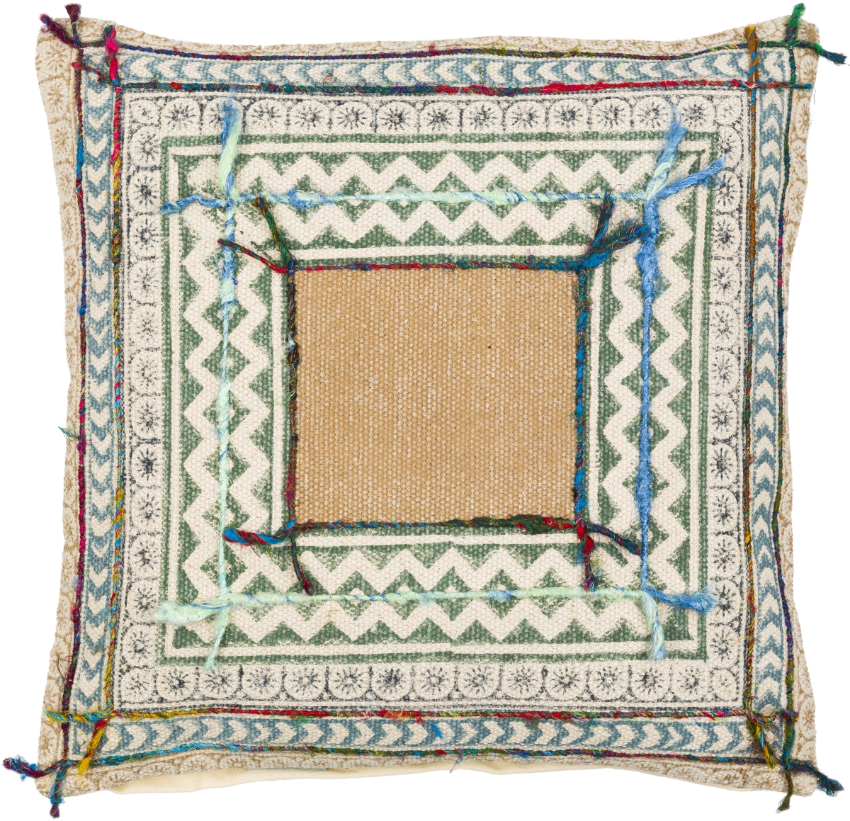 SGA002-1818D 18 x 18 in. Sanga Pillow Kit - Multi Color