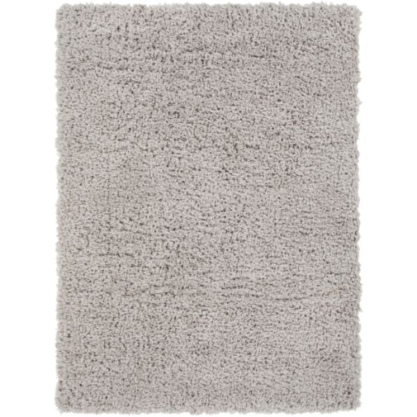 ANG2302-2339 2 ft. 3 in. x 3 ft. 9 in. Angora Rectangle Area Rug, Medium Grey