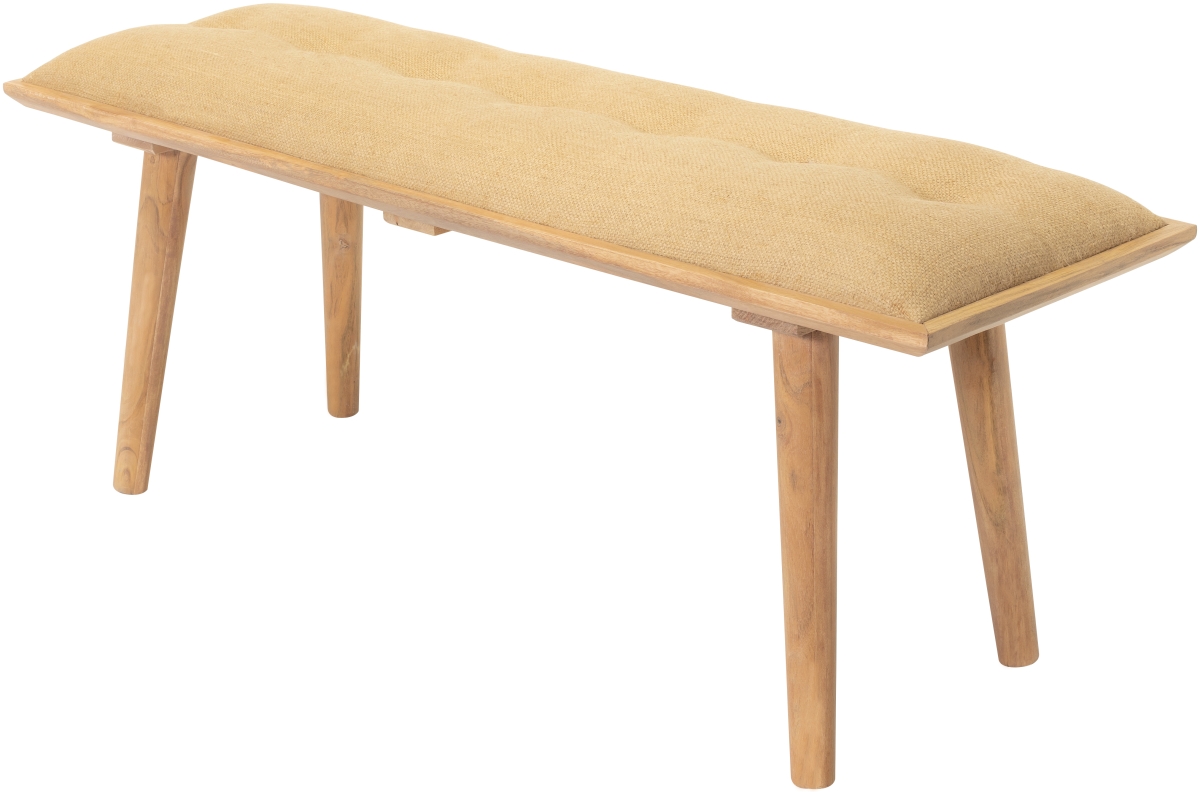 Picture of Surya AEG-008 18 x 45 x 15 in. Aegeus Upholstered Bench&#44; Multi Color