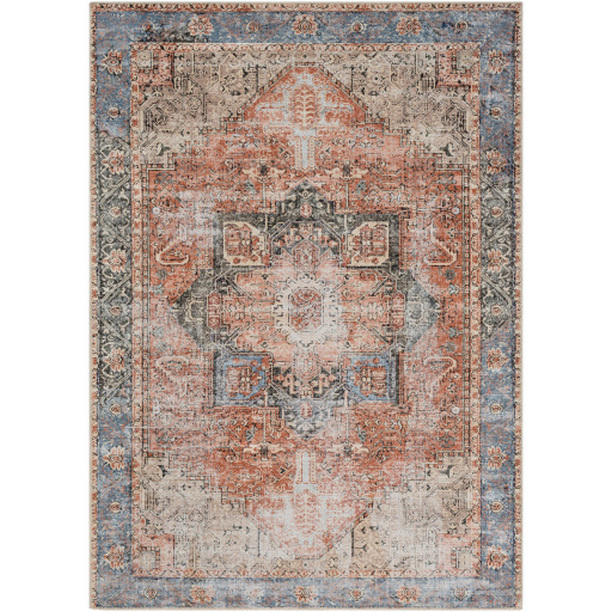 AML2309-2718 2 ft. 7 in. x 18 ft. Amelie Machine Woven Rectangle Rug - Multi Color