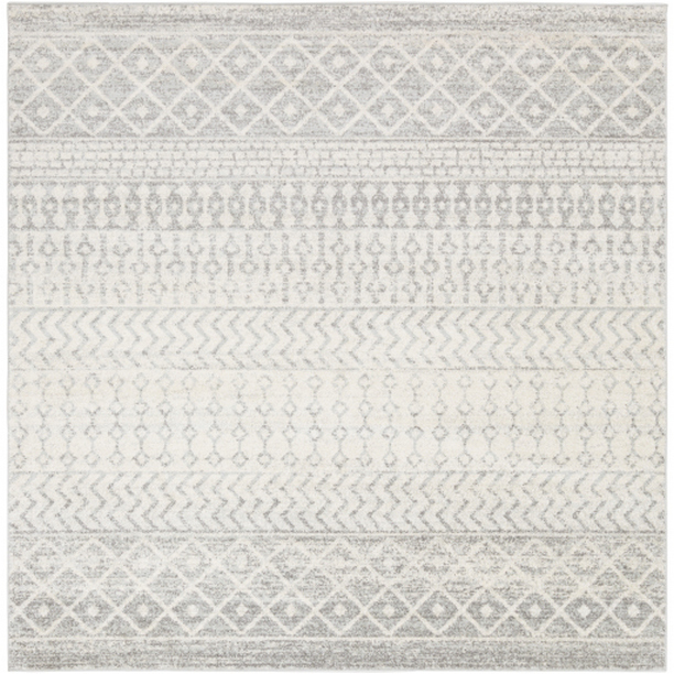ELZ2308-5SQ 5 ft. Elaziz Machine Woven Square Rug - Multi Color